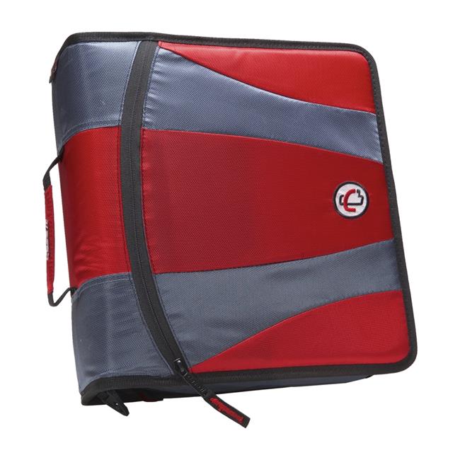 Case-It 1590368 Dual Ring Binder  2 in. - Red