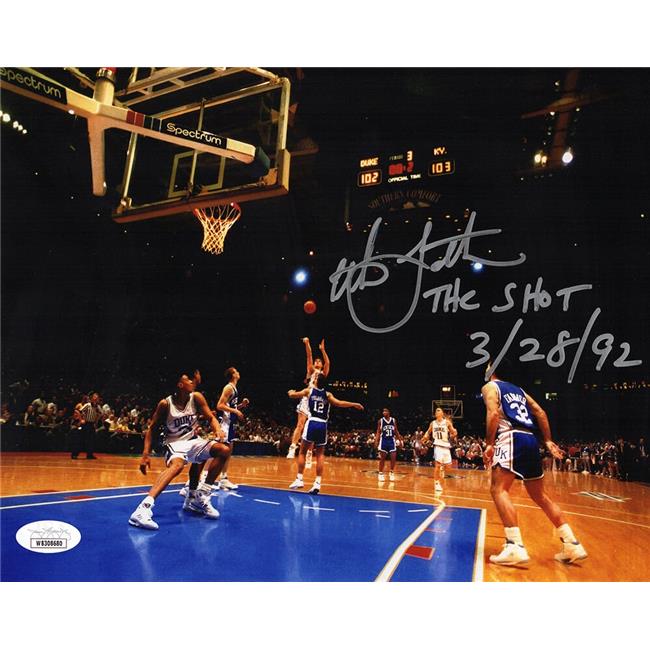 Schwartz Sports Memorabilia LAE08P210MYS 8 x 10 in. Christian Laettner Signed...