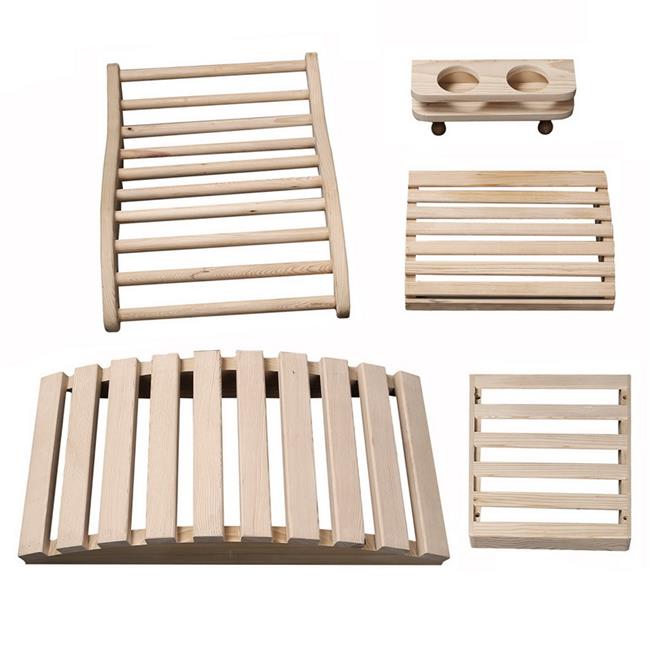 Blue Wave SA5024 Deluxe Sauna Accessory Kit  Natural