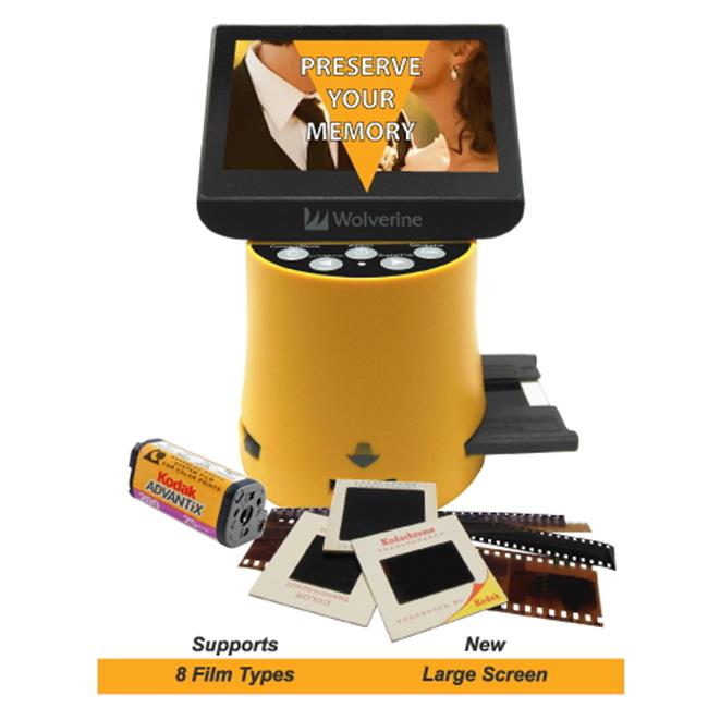 Wolverine F2DTITAN Titan 8-in-1 High-Definition Film to Digital Converter