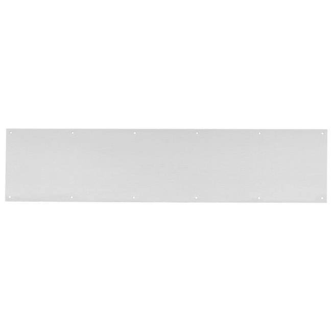6 x 24 in. Commercial Kick Plate  Satin Stainless Steel
