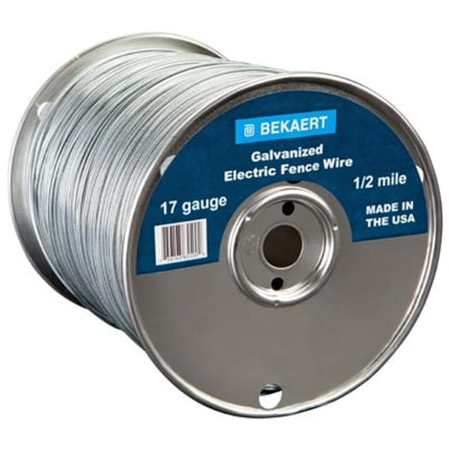 Bekaert 210338 0.5 Mile Electric Fence Wire - 17 Gauge