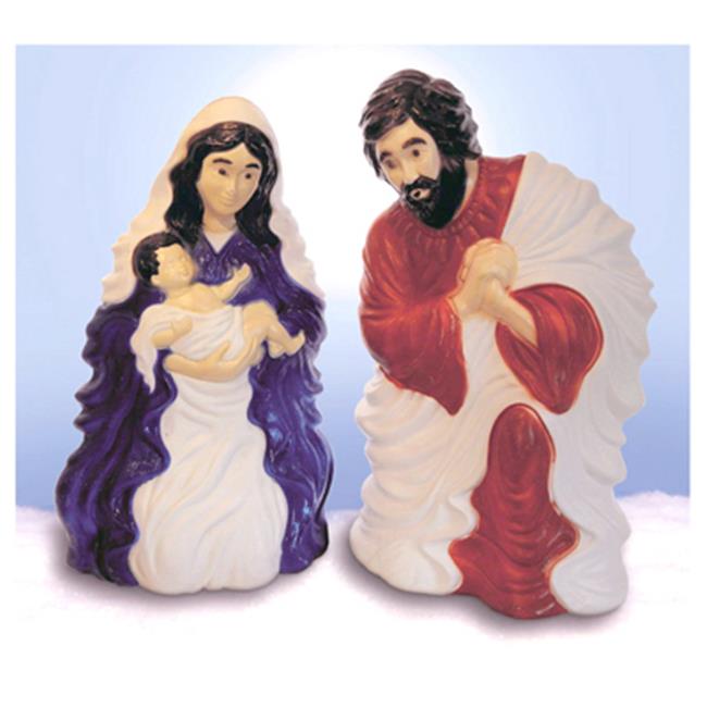 Union Products 238831 28 in. Plastic Nativity Set with Cord Set