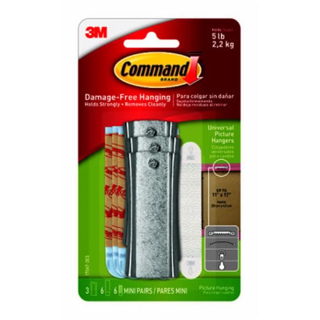 Command Picture Hangers Hooks  Pack of 3
