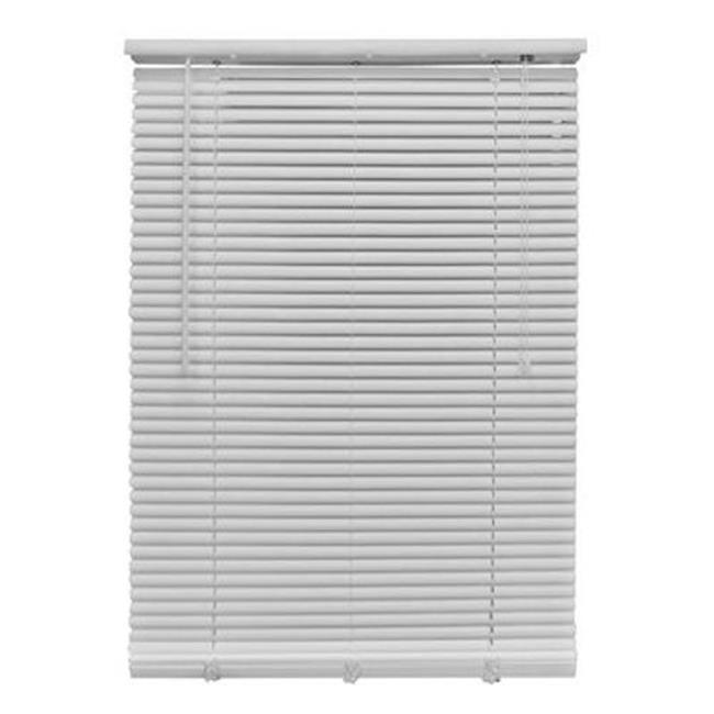 Nien 249159 Homepointe Cordless PVC Room Darkening Mini Blind  White - 1 x 35...