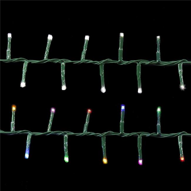 Santas Best 251498 Holiday Wonderland 100 Light Starry 3 mm Micro Concave LED...