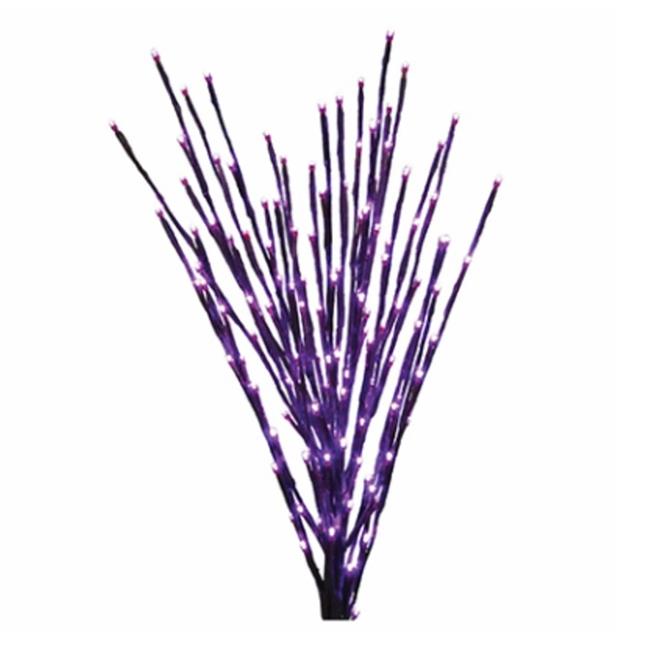 Holiday Bright Lights 266675 Halloween Burst LED Light  Purple