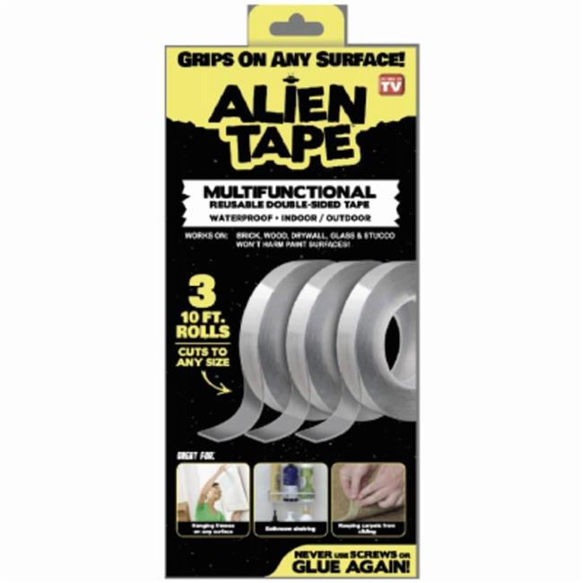 Emson Div of E. Mishon Aline Tape Double Sided Tape  Clear