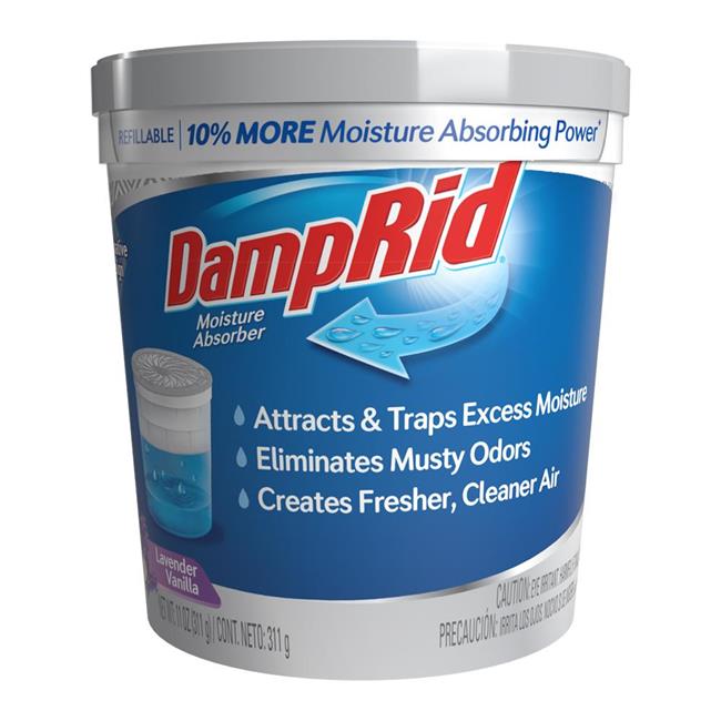 W M Barr 106156 11 oz Damp Lavender Vanilla Moisture Absorber Refill