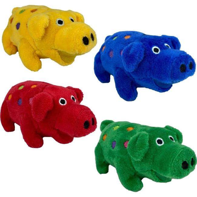 Multipet International 108093 4 pollici Mini peluche cane maiale giocattolo - Foto 1 di 1