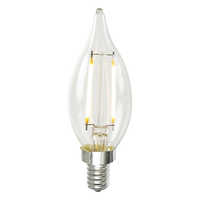 Vickerman X16E120 C32 Filament 0.6 watt Bulb with Warm White LED Lights