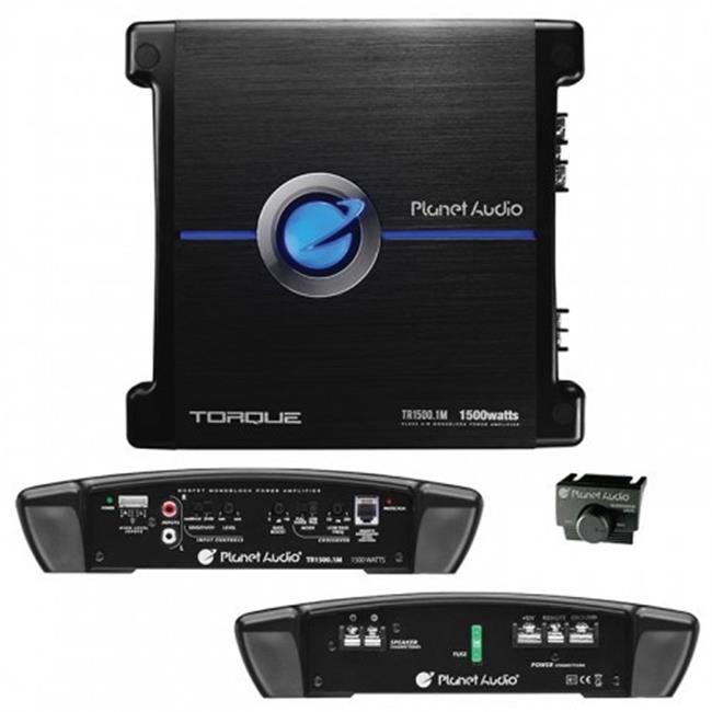 Planet Audio TR15001M 1500W Power Class A & B Monoblock Power Amplifier 2 ohm...