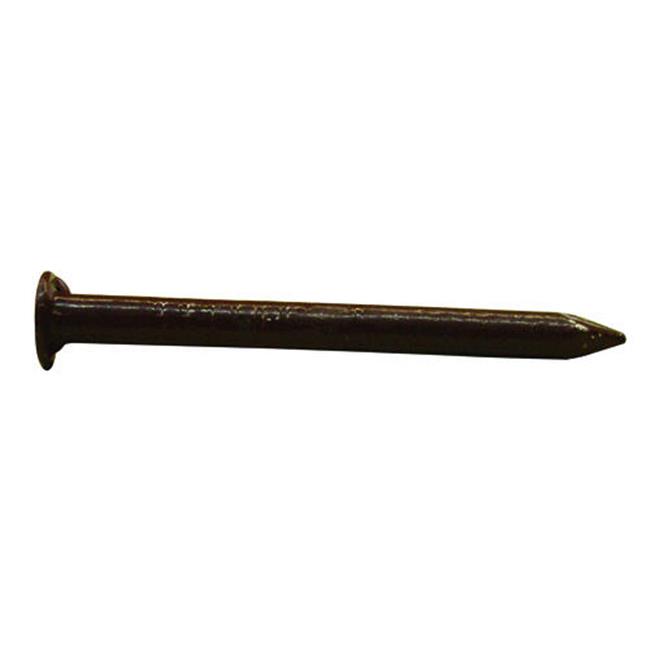 National Nail 240078 Brown Alum Trim Nail - 1.25 in.