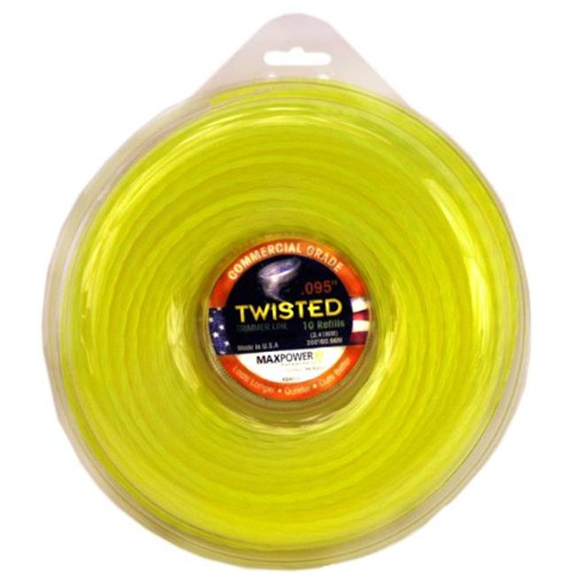 Maxpower Precision 338814 Max Power Precision Trimmer Line  Yellow - 0.095 x ...
