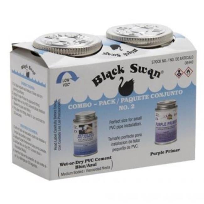 Black Swan 8440 Wet & Dry Cement & Prime Combo Pack