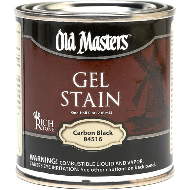 Old Masters 84516 Carbon Black Rich Tone Gel Stain - HPT