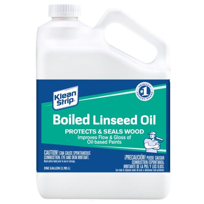 WM Barr GKL0145 Boiled Linseed Oil - 1 gal  Pack of 4