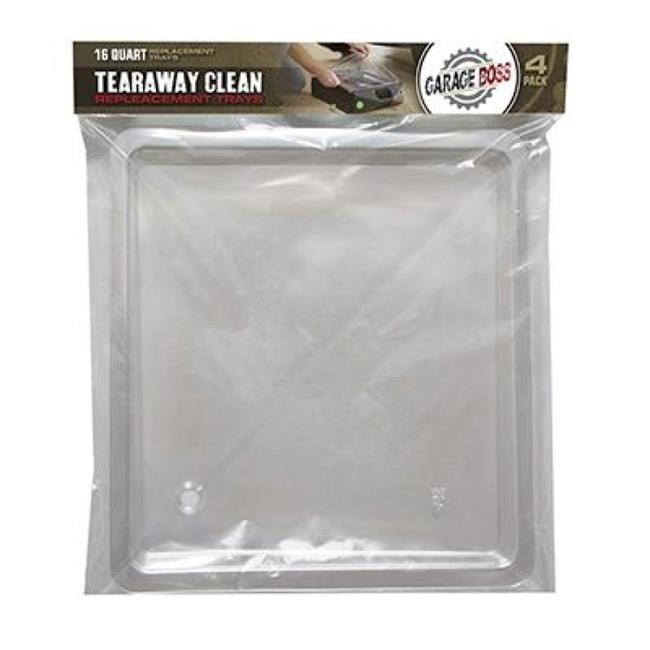 TPG Plastics GB060 16 qt. Tear-A-Way Replacement Trays