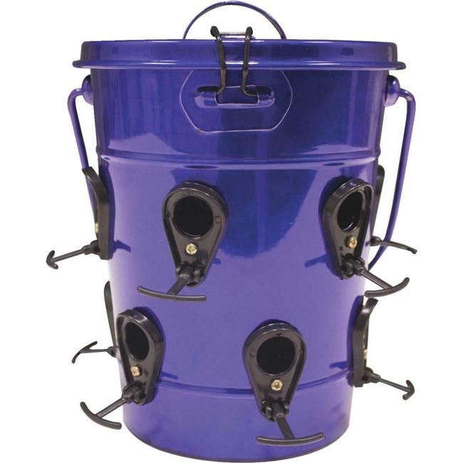 Heath Manufacturing 21721 Bucket Feeder & Storage Container Kit Purple