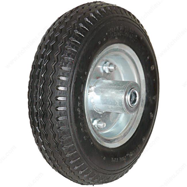 8 in. Pneumatic Tire - Black & Grey