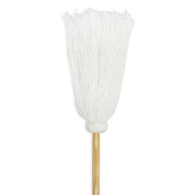 Carolina Mop Manufacturing 8064-M 16 oz Duty Rayon 4-Ply Deck Mop with Metal ...