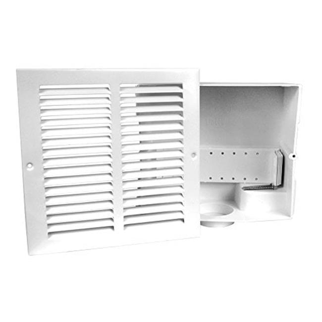 Oatey 39010 Sure Vent Wall Box with Grill Faceplate