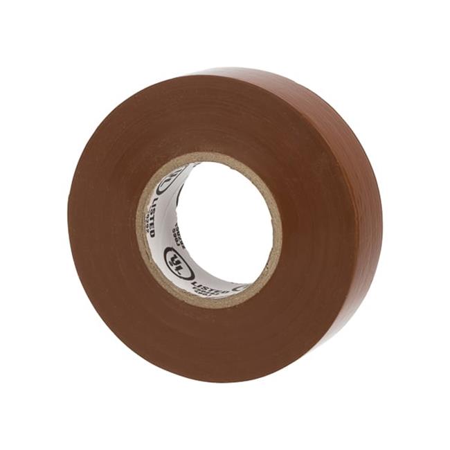 NSI Industries WW-722-1 7 m Select Vinyl Large Electrical Tape  Brown