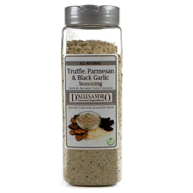 Woodland Foods 576726 Truffle Parmesan & Black Garlic Seasoning 18 Ounce Jar